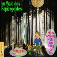 SilberRakete_Papiergeld-Wald-Gold