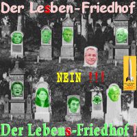 SilberRakete_Lesben-Friedhof-Lebens-Friedhof-Gruene-Grabsteine2