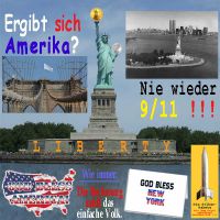 SilberRakete_USA-Amerika-ergibt-sich-weisse-Fahne-Nie-wieder-119-Freiheitsstatue-Liberty-God-bless