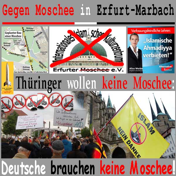 SilberRakete Gegen-Moscheebau-Erfurt-Marbach-AfD-Demo-Domplatz-Thueringer-wollen-Deutsche-brauchen-keine-Moschee