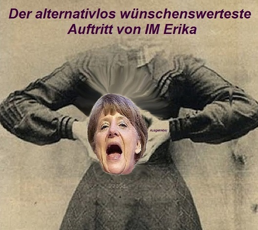 Ausgekrebst Wuenschenswertester Auftritt von IM Erika