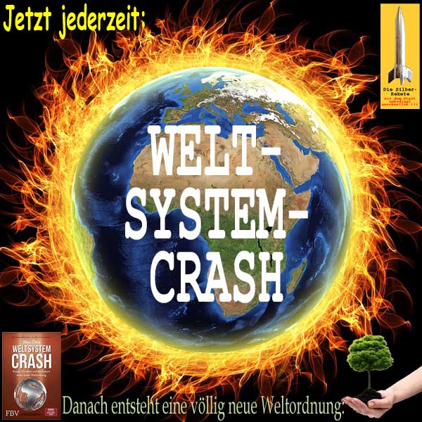 SilberRakete Jetzt jederzeit Weltsystemcrash Buch MOtte Dann entsteht neue Weltordnung Baum