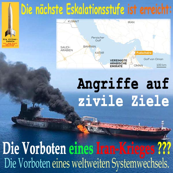 SilberRakete Naechste Eskalationsstufe erreicht Angriffe auf zivile Schiffe Vorboten Krieg Systemwechsel